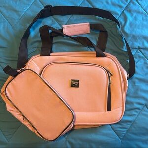 Travel Club Pink Carry On and Toiletry Bag